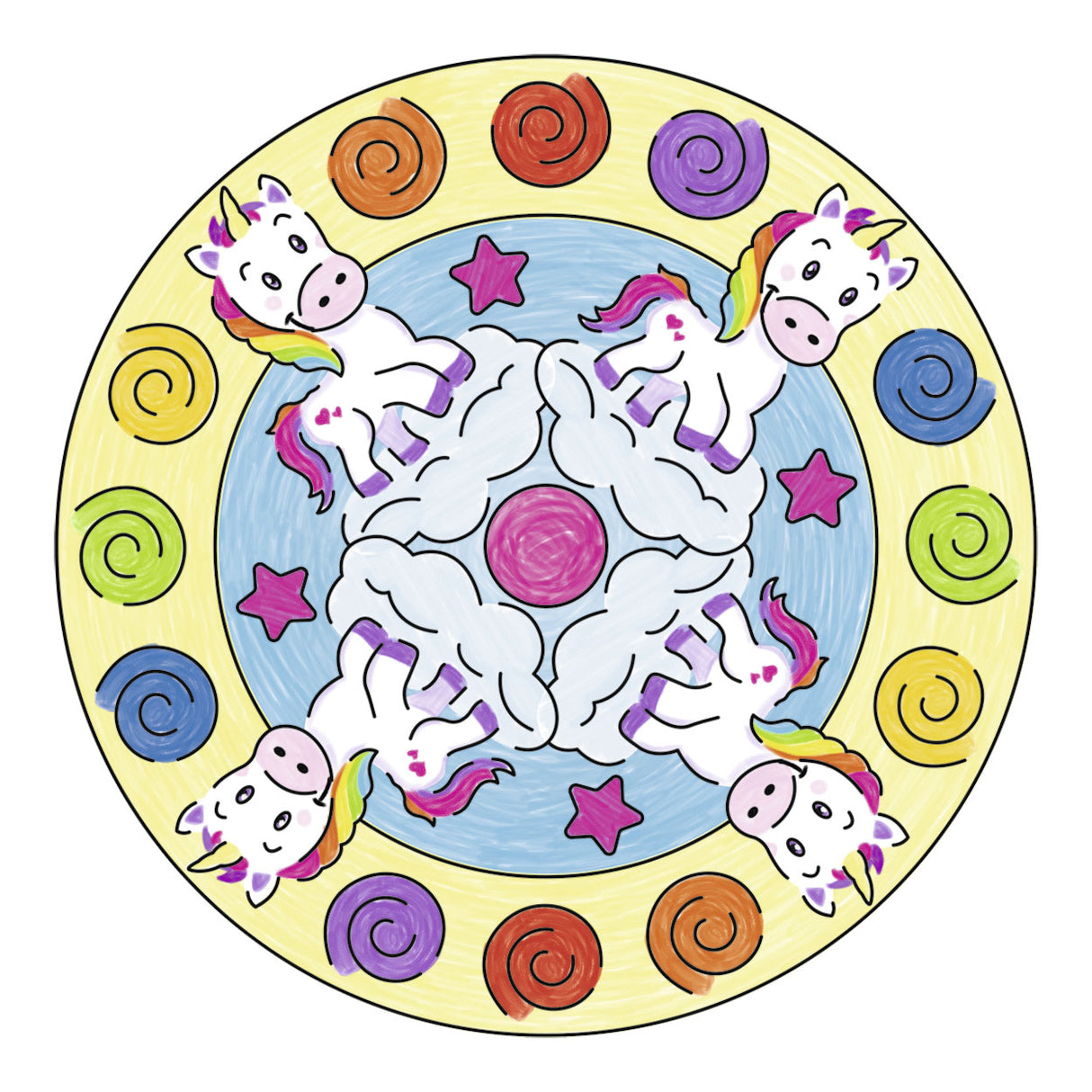 Mini Mandala Designer - Unicorn