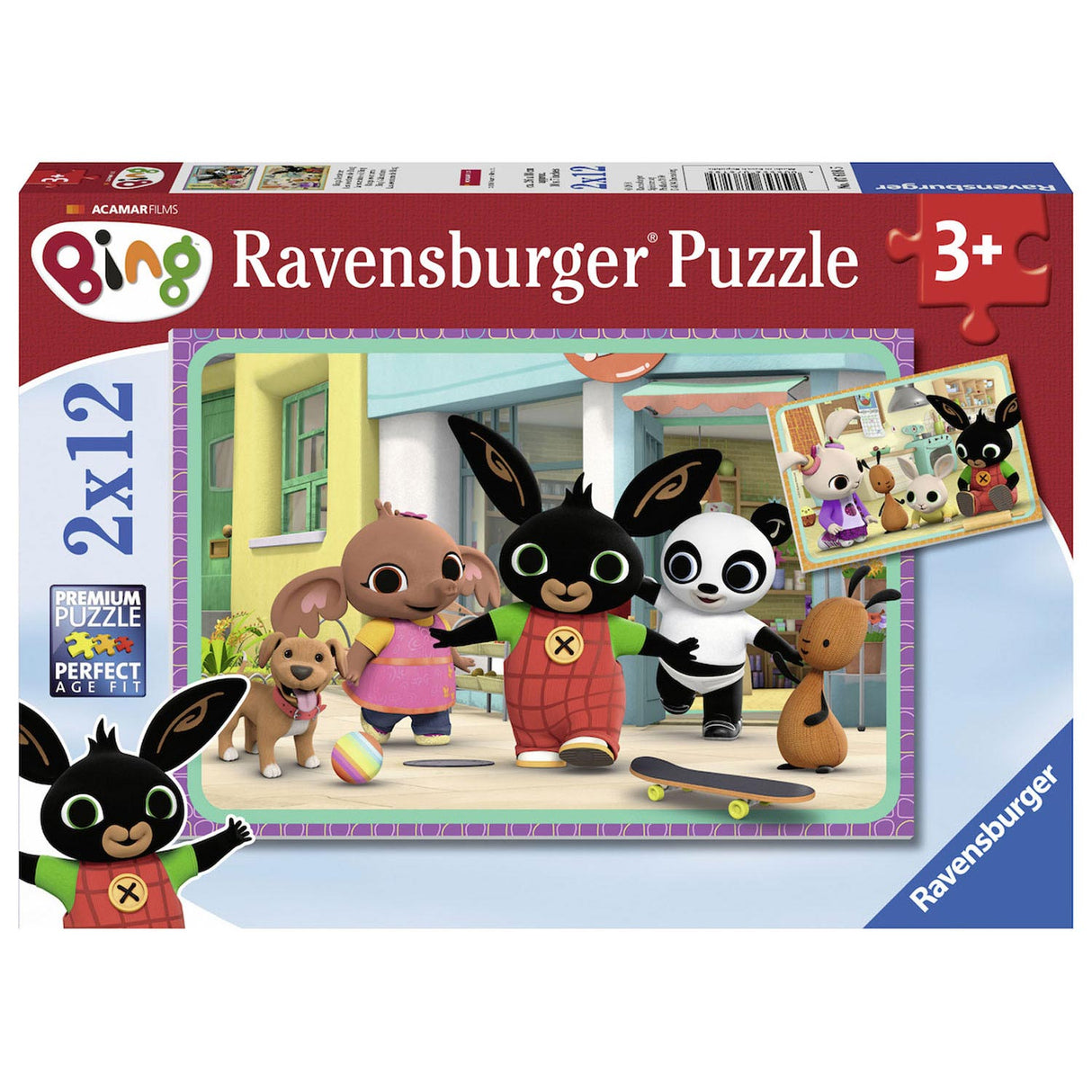 Ravensburger - Puzzle 2x12 sztuki