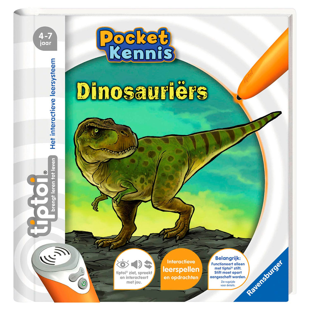 Ravensburger Tiptoi Pocket Knowledge Dinosaurs