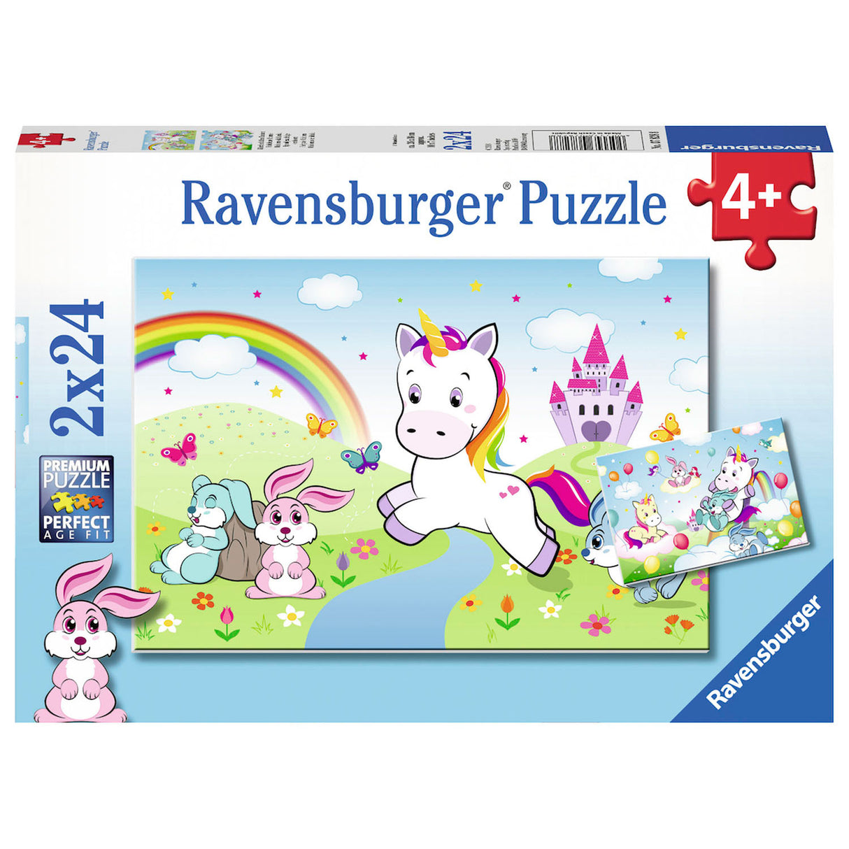 Ravensburger Sprookjesachtige Eenhoorn Puzzel 2x24 stuks