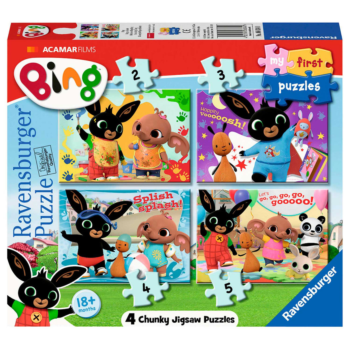 Ravensburger - I miei primi puzzle - 4in1