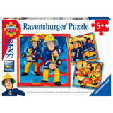 Ravensburger - hasič Sam - náš hrdina Sam 3x49st.