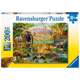 Ravensburger Dieren van de Savanne Puzzel 200 stuks XXL