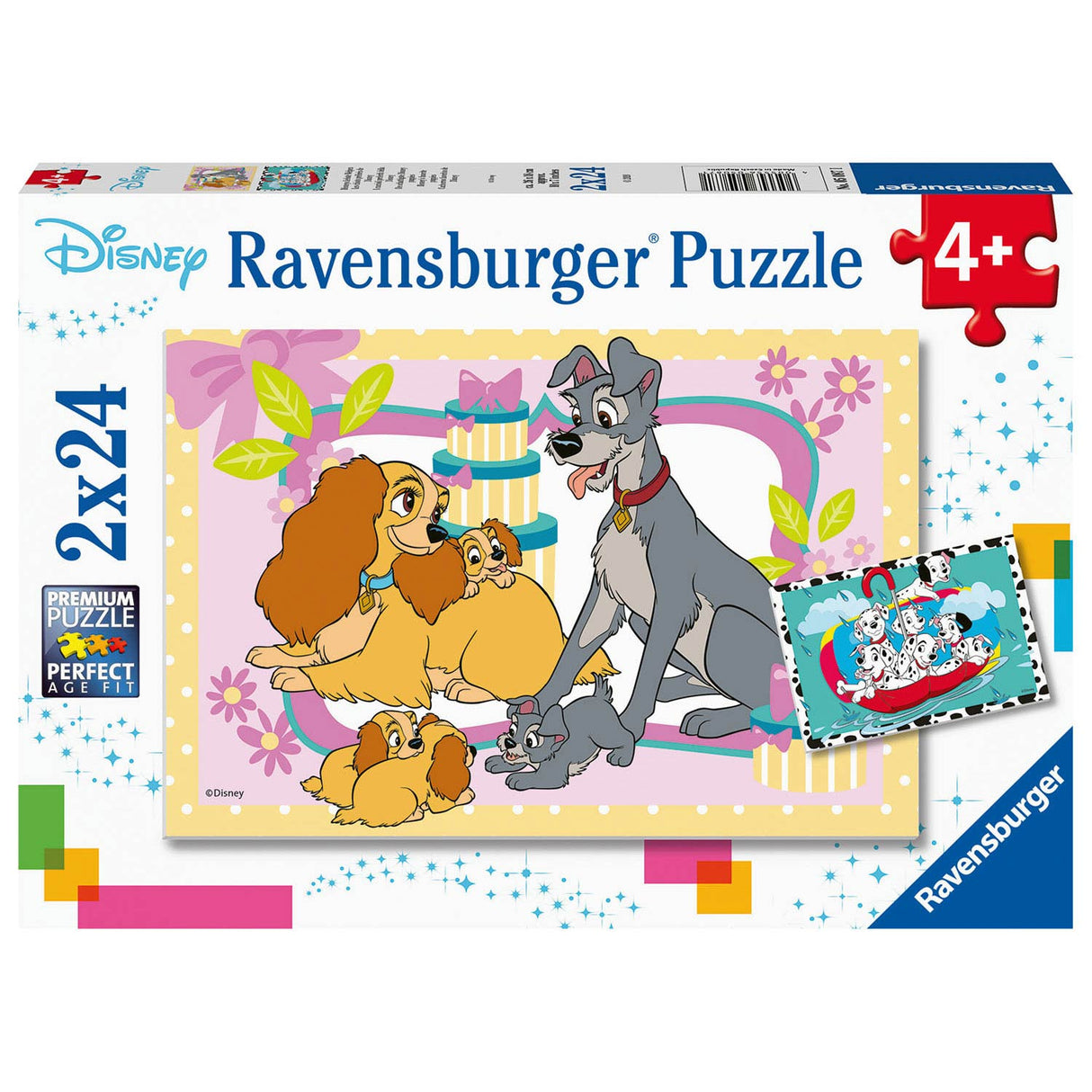 Ravensburger les jolis chiots 2x24 pièces