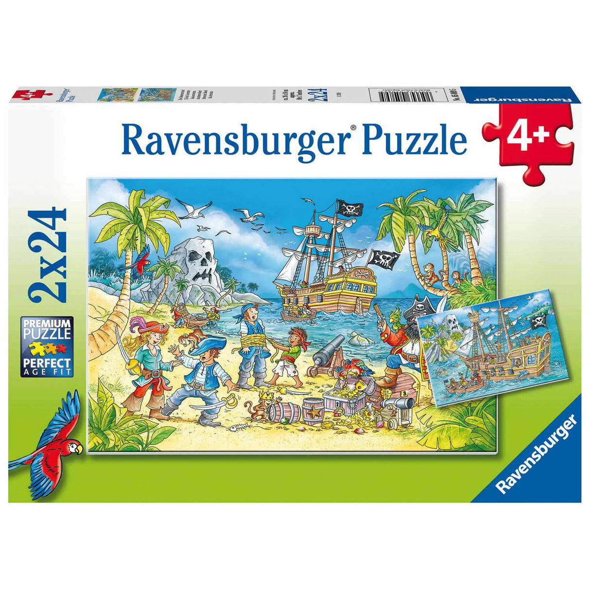 Ravensburger Adventure Island 2x24 pièces