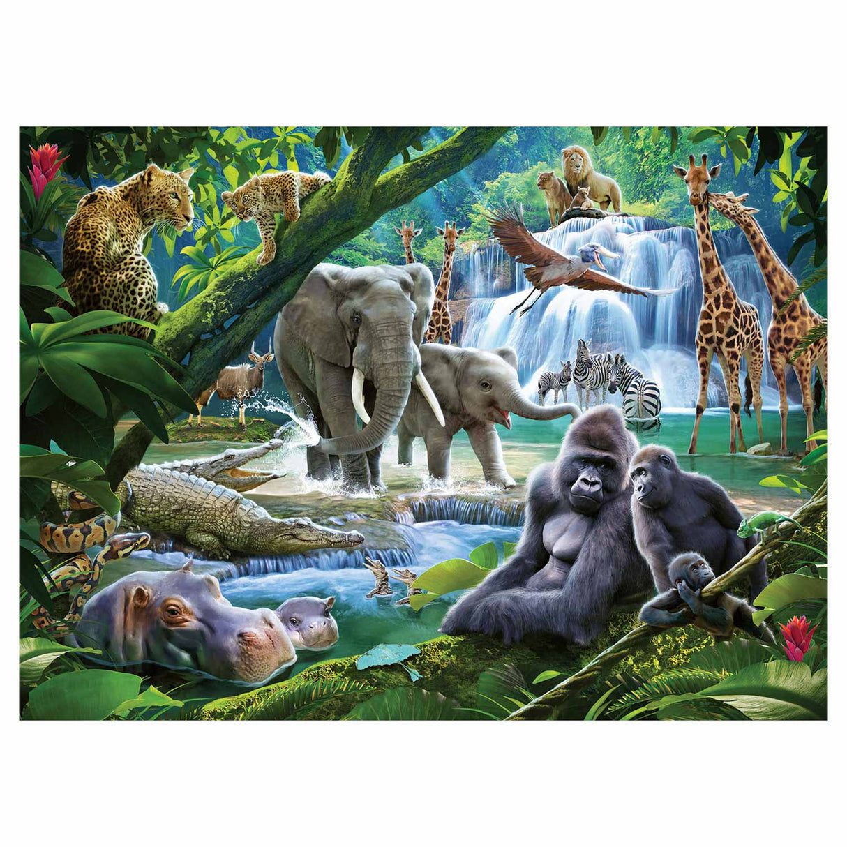 Ravensburger Dieren 100st. XXL