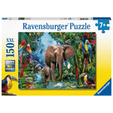 Ravensburger - Elephants in the Jungle 150 Pieces XXL