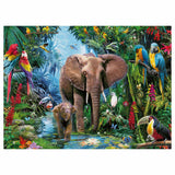 Ravensburger - Elephants in the Jungle 150 Pieces XXL