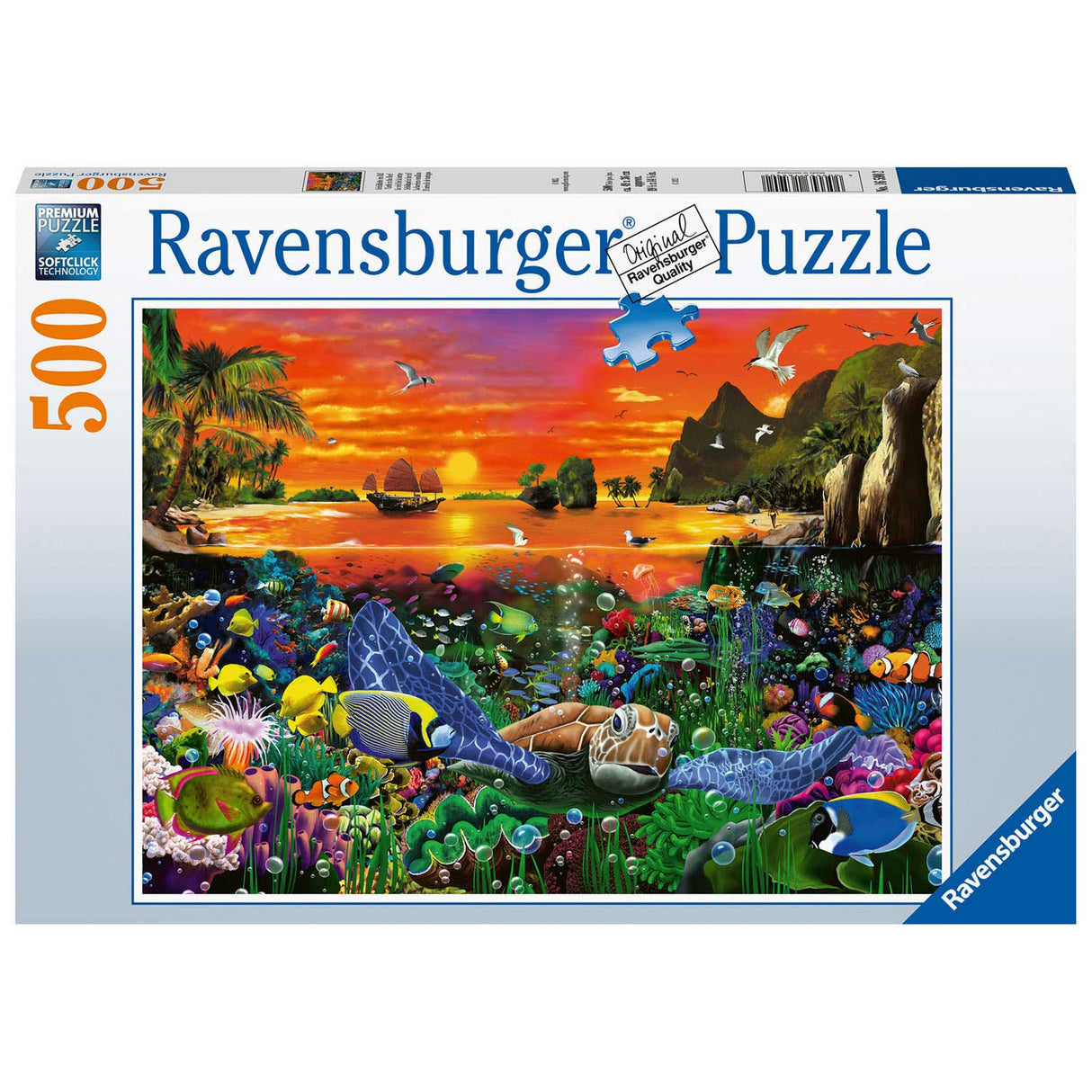 Ravensburger Turtle i RIF, 500.