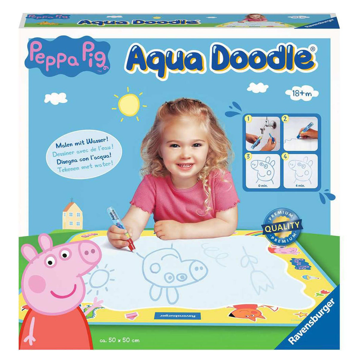 Ravensburger aqua doodle peppa gris