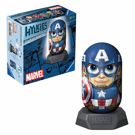 Ravensburger 3D Puzzel Hylkies Marvel Captain America - 54 Stéck.
