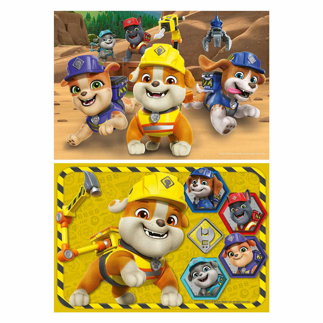 Ravensburger jigsaw puzzle rubble crew - 2x12 pcs.