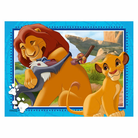 Ravensburger puzzle Le Roi Lion Disney - 4 puzzles