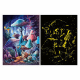 Ravensburger jigsaw puzzle moonlight mushrooms glow in the dark - 500 pcs.
