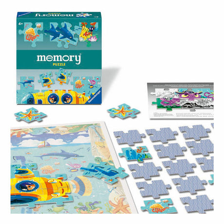 Pamäťové puzzle Ravensburger pod vodou