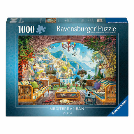 Ravensburger pussel Medelhavet terrassutsikt 1000 bitar