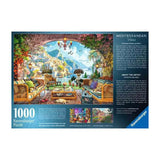 Ravensburger Puzzel Mëttelmier Terrass Vue - 1000 Stéck.