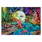 Puzzle Ravensburger Skarb Syrenki - układanka - elementy