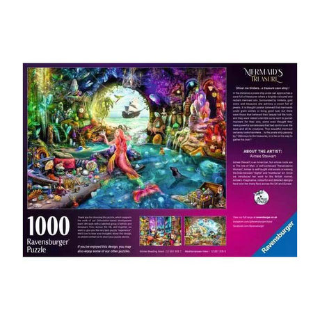 Ravensburger Jigsaw Puzzle Mermaid's Treasure - 1000 pcs.