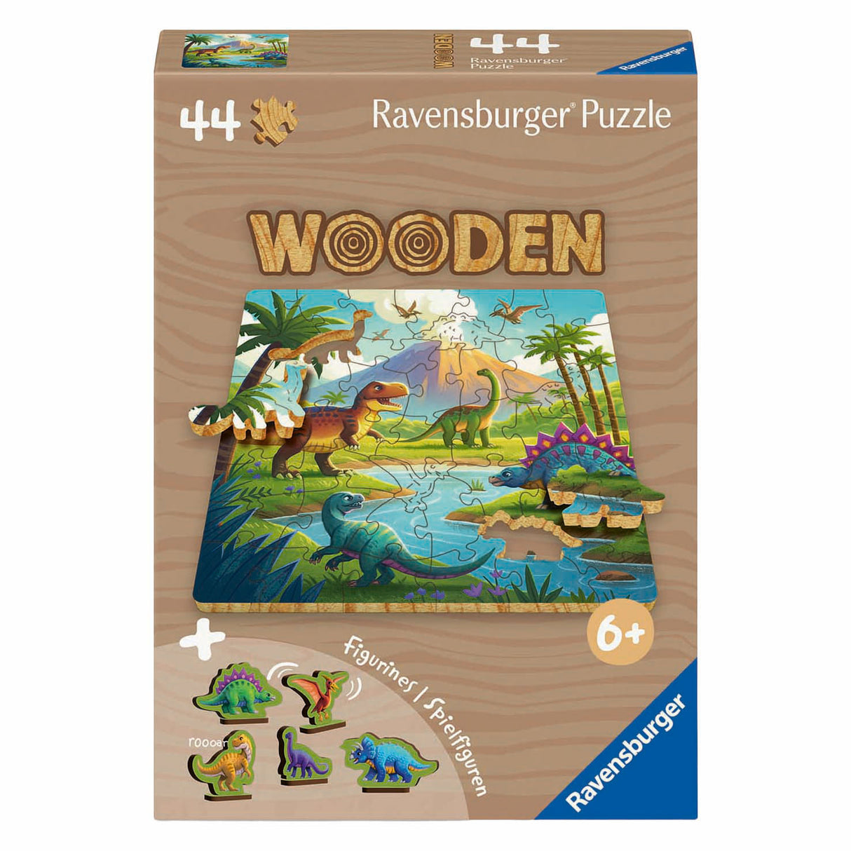 Ravensburger Holzpuzzle Dinosaurier - 44 Stéck.