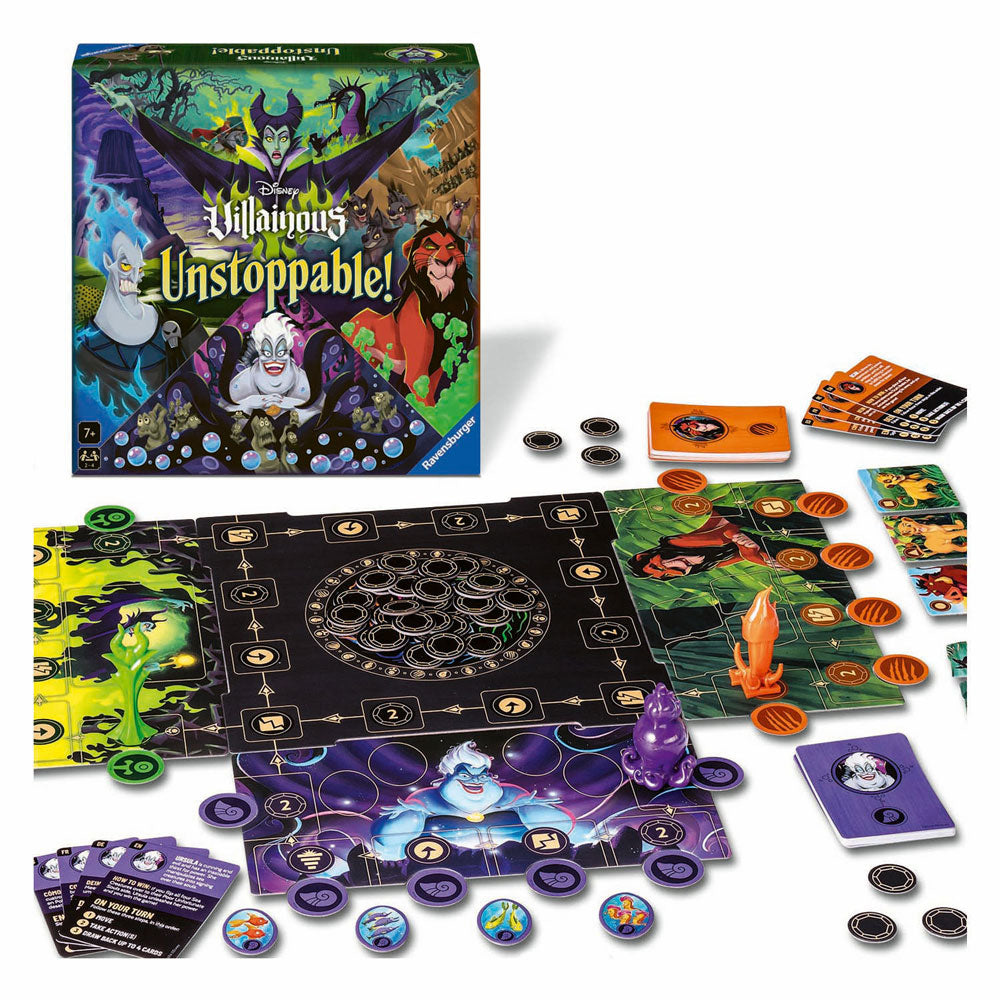 Ravensburger disney villainous unstoppable game