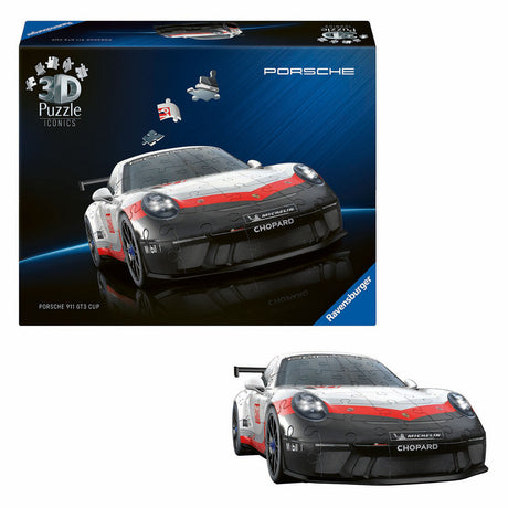 Puzzle 3D Ravensburger ikony Porsche 911 GT3 Cup - 154 elementy.