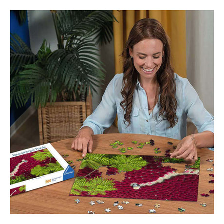 Ravensburger – een zee van rood – legpuzzel – 500 stukjes
