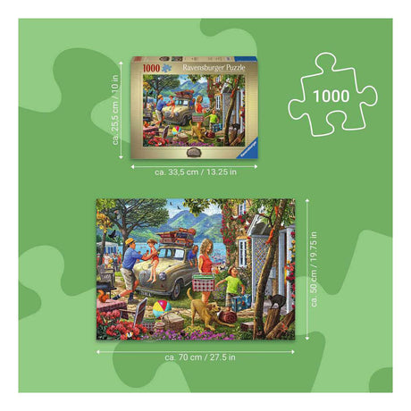 Ravensburger Jigsaw Puzzle Holiday Cottage - 1000 pcs.