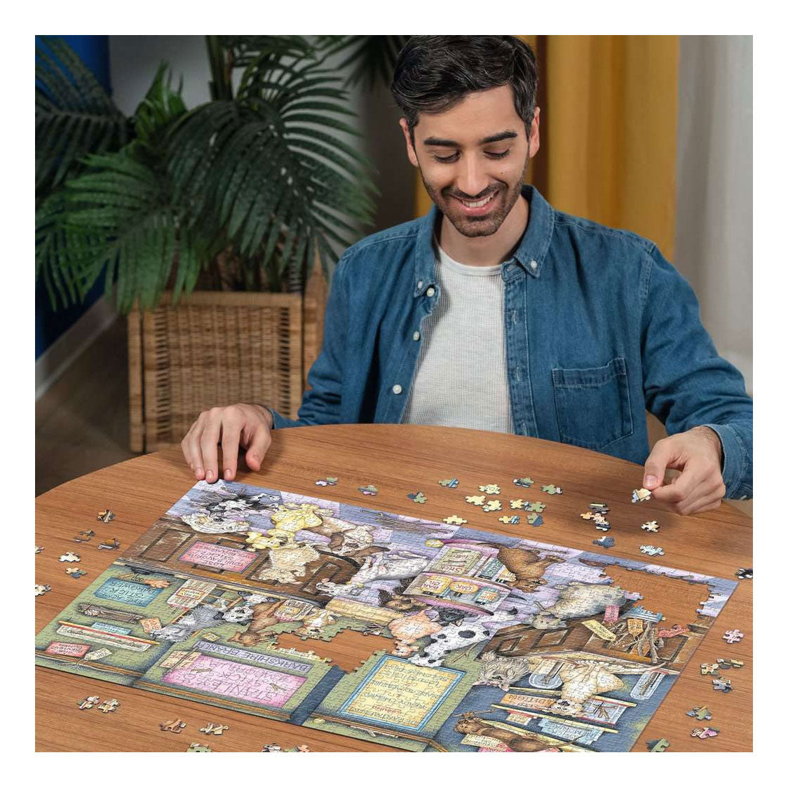 Ravensburger puzzle brave dog's 1000 pcs