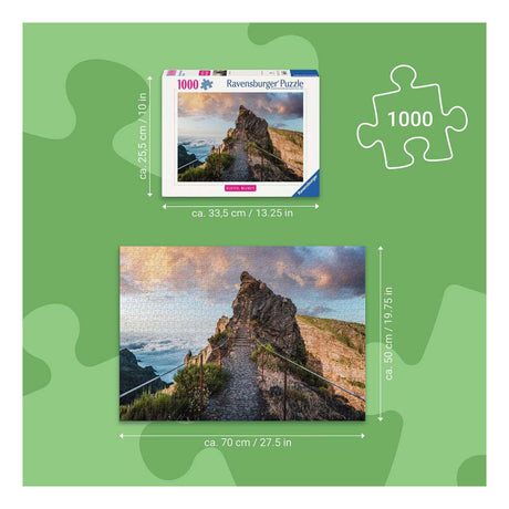 Ravensburger legpuzzel pathway to heaven - 1000st.