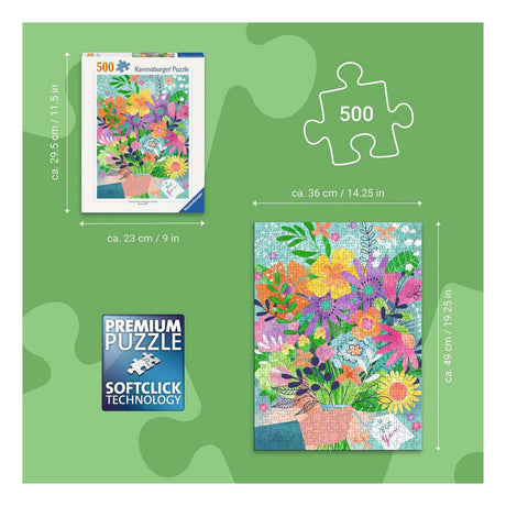 Ravensburger jigsaw puzzle flowers for you - 500 pcs.