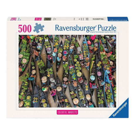 Пъзел Ravensburger цветни пазари № 1 - 500 бр.