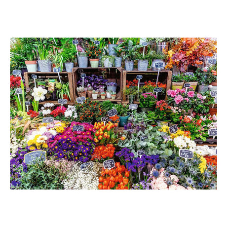 Ravensburger Jigsaw Puzzle Flower Market, France - 500 pcs.