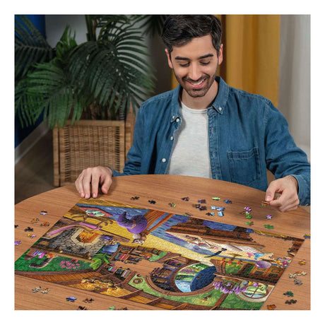 Ravensburger jigsaw puzzle charmed cottage - 1000 pieces.