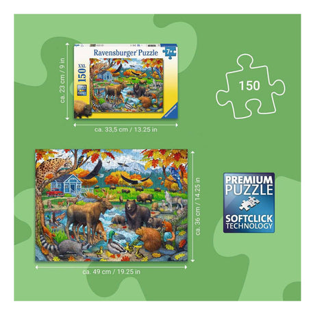 Ravensburger jigsaw puzzle wildlife 150pcs