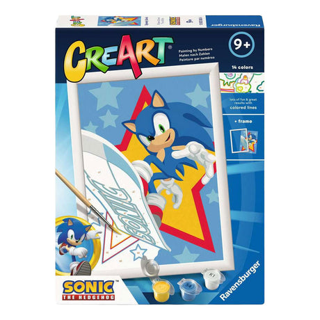 Ravensburger CreArt Paint by Number - Speedy Sonic