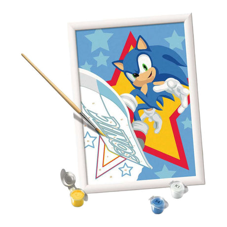 Ravensburger CreArt Paint by Number - Speedy Sonic