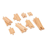 Brio Ufänger Set vu Schinne - 12 Stéck