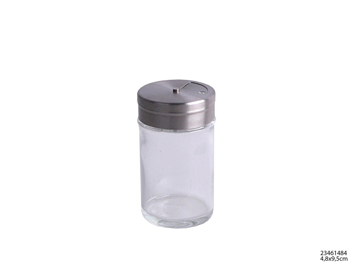 Kitchen tools spice shaker with slider 4.8x9.5cm