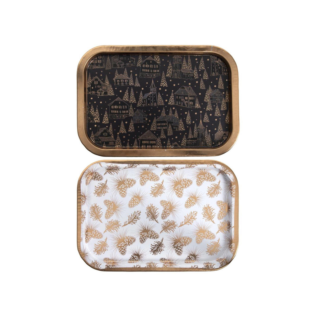 Svenska obývací vanička 34x23x1,5cm kov