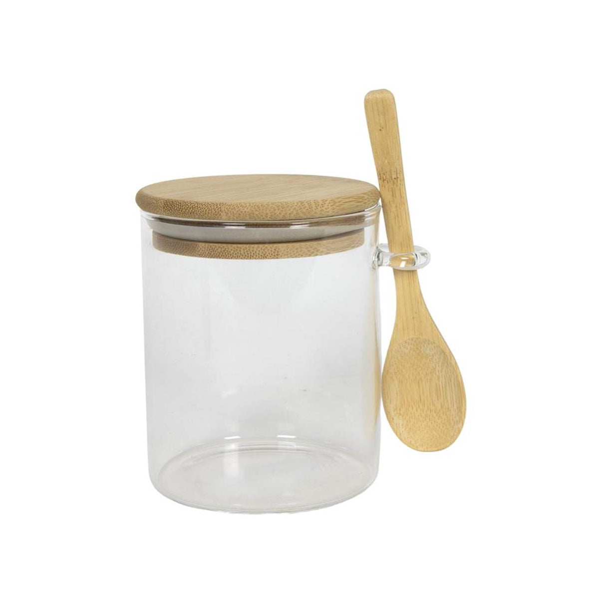 Kitchen tools jar glass ø8.5x10cm