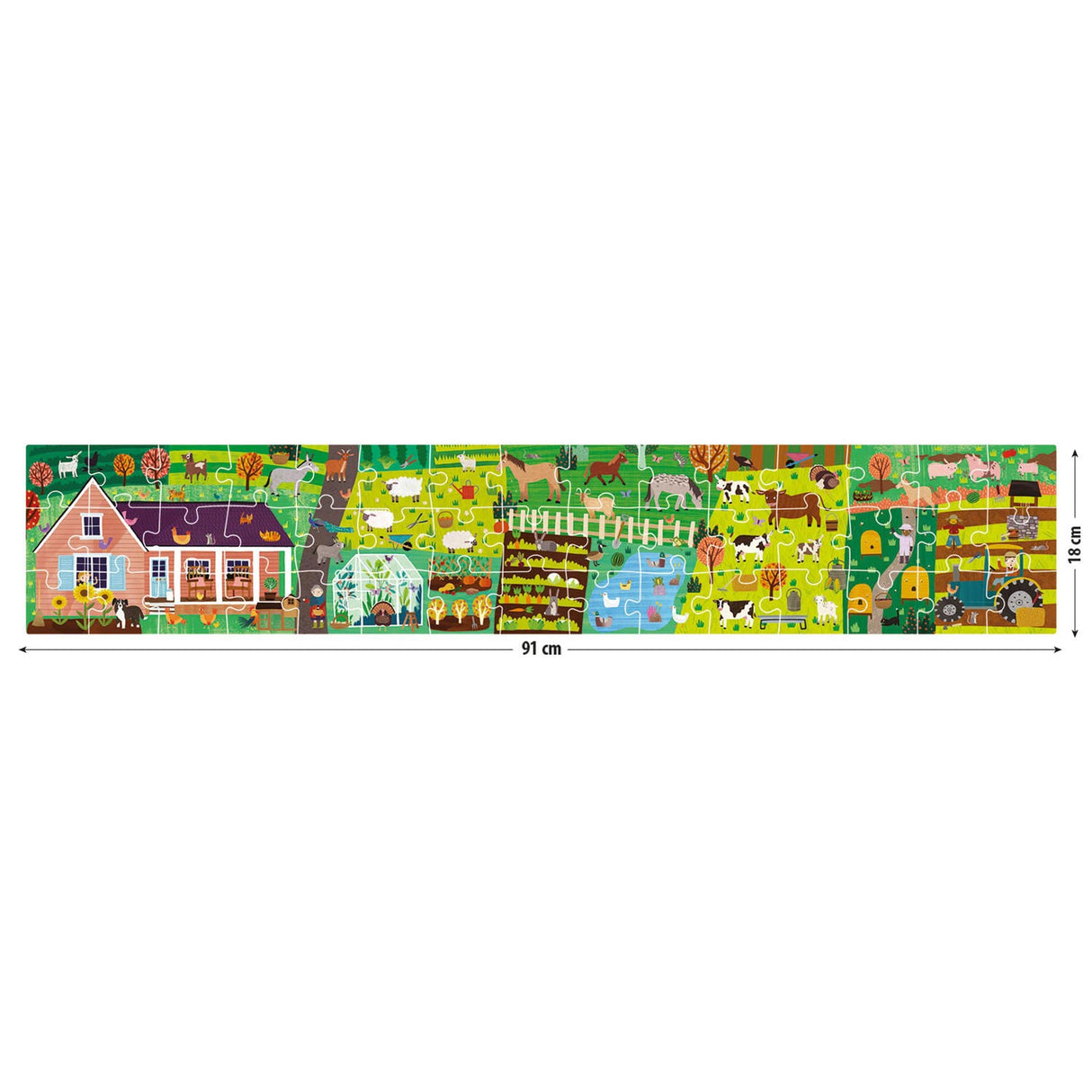 Headu jigsaw Puzzle Farm mat reusable Stickeren