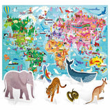 Guedu Jigsaw Puzzle World s 3D elementi, 108st.