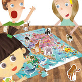 Headu Jigsaw Puzzle World z elementami 3D, 108st.