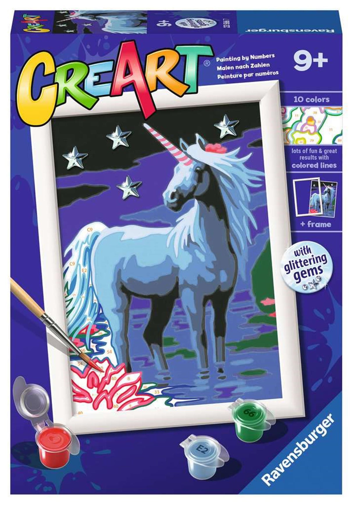 Ravensburger Crart Målning efter nummer - Magical Unicorn