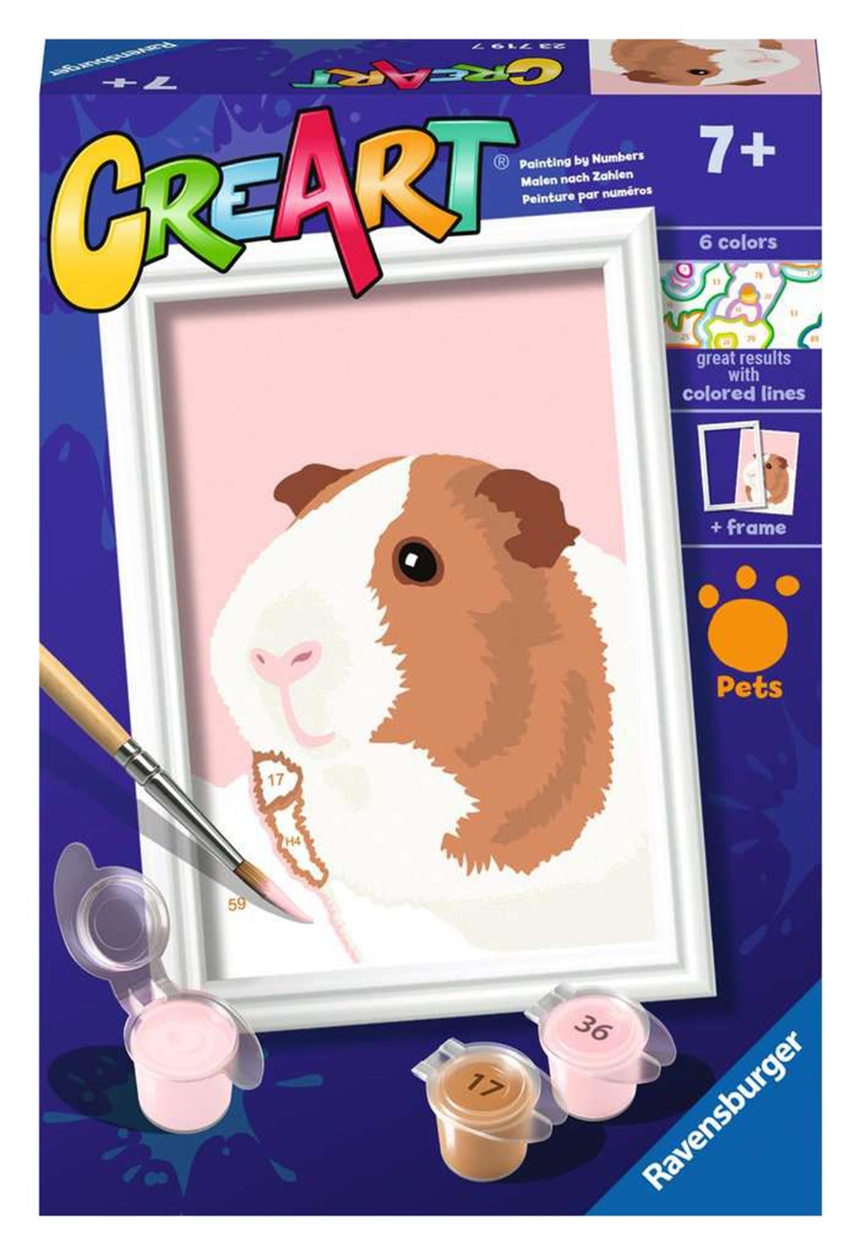 Ravensburger Creart Paint by Numbers - Guinea Pig