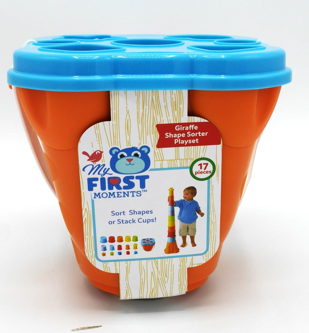 Playgo - stackelt Coupe a Formsorter a lëschtegen Faarwen