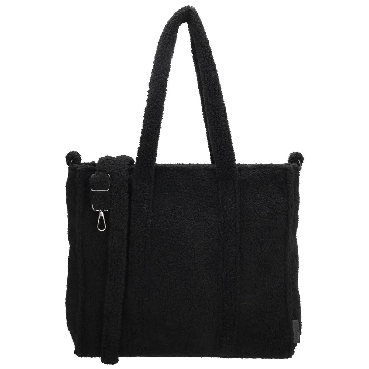 Beagles teddy shoulder bag 37x31cm black