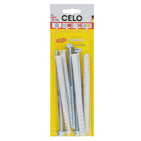 Celo 1065498 - multi-purpose frame plug mfr 10-135 sb ssks | 5 pieces