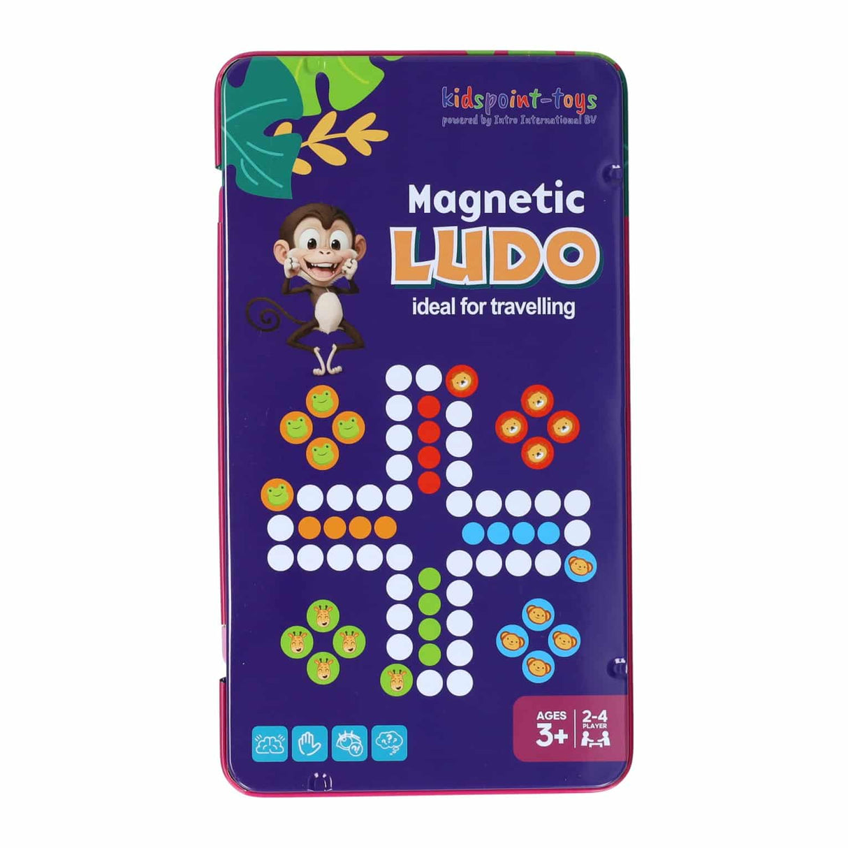 Intro magnetisk reisespill i can ludo